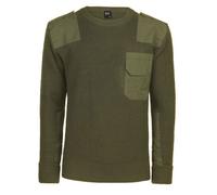 Pull - BRANDIT - BW - Couleur olive - Renforcé aux coudes - Pour homme XXXXXL