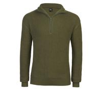 Brandit Marine Troyer Sweater Vert L Homme