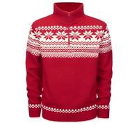 Brandit Troyer Norweger High Neck Sweater Rouge L Homme