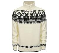 Brandit Pull Troyer norvégien Blanc Taille 4XL