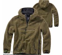 PULL BRANDIT TEDDYFLEECE WORKER AVEC CAPUCHE PULL HIVER CHASSE POLAIRE...