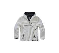Brandit Pull polaire Teddyfleece Worker Homme Blanc L