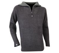 LMA 803170 CACAO Pull Col Camionneur, Anthracite, Taille 2