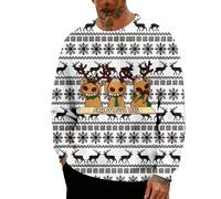 Pull Camionneur Homme Noir Jumper Veste Gilet Ciel Cool Boutonné Uni Simple Zippée Chauds Turquoise Doublure Bretons Routier Fushia Difference Pule Lunettes Monster