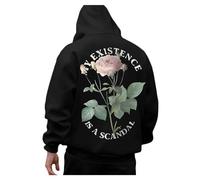 Pull Capuche Manches Longues pour Hommes, Loisirs, Impression numérique 3D, Haut Sweats Capuche Bronzés (Bronze, S)