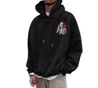 Pull Capuche sans Manche Homme Homme Bleu Norvégien Moche Daddy Cheminee Eclair Classique Saint L Agneau Corps Corail Brun Intégrée York Africain Au Racing