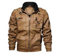 Pull Cardigan Ensembles pour Hommes de Travail texturés, Veste décontractée avec Poches, Veste en Cuir Gilet Cachemire Homme