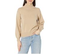 Pull - chandail Essentials - AEW30275F23Tan - Amazon Pull a col Montant en Coton (Grandes Tailles Disponibles) Femme XL