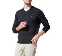 Fynch-Hatton Pull col en V SFPK211 Gris (Charcoal 998) M Homme