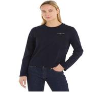 Pull - chandail Tommy hilfiger - WW0WW39784 - Femme T-Shirt Manches Longues Basic XXS
