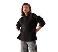 Pull - chandail Trendyol - TWOAW22SW0886 - Black Sides Chaussons en Tricot Schiart Maillot de survetement Femme XS