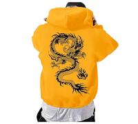 Pull Chaud Homme Pull à Capuche Homme Manches Longues Mode DéContractéE Loisirs avec Impression NuméRique 3D Design Tendance Confortable Parfait pour Le Quotidien Et Les Sorties