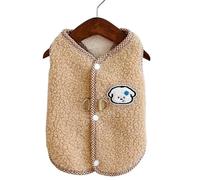 Pull Chien Gilet Chaud d'hiver for Chien, vêtements for Petits Chiens, Manteau sans Manches, Tenue for Chiot(Brown,XXL)