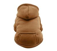Pull Chien Veste for Chiot, Sweat-Shirt à Capuche for Animaux de Compagnie, Automne et Hiver, Costume for, vêtements for Chiens(Coffee,XXL)