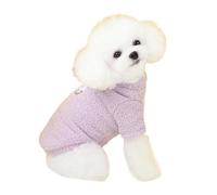Pull Chien Vêtements d'hiver for Petits Chiens, Sweat à Capuche Chaud for Chien, Sweat-Shirt la Mode for Chiot, Pull Doux for Chat, Manteau for(Purple,XL)