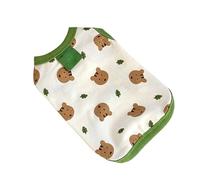 Pull Chien Vêtements for Chiens de Compagnie, Gilet d'été for Chiot, T-Shirt imprimé Ours Fin, Produits for, XS-XL(A,L)