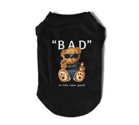 Pull Chien Vêtements for Chiens, Singlet d'été à la Mode, vêtements for Petits et Moyens Chiots, t-Shirt for Animaux de Compagnie, Hauts, Gilet(Black,XS)