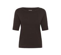Pull col bateau femme KAFFE Lizza Solid Marron S