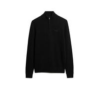 Pull col camionneur en maille Superdry Essential Noir L