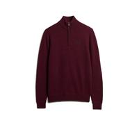 Superdry Essential Embroidered Half Zip Sweater Violet 2XL Homme