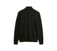 Superdry Pull Essential Half-Zip brodé Noir 2XL Homme