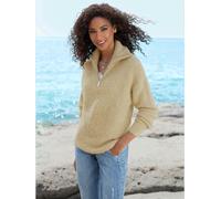Pull col camionneur - Linea Tesini - beige BEIGE 46