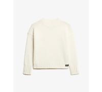 Pull col cheminÃ©e femme Superdry Essential Blanc L