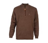 Pull col cheminée PERCUSSION Islande Marron 2XL