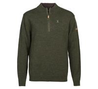 Pull col cheminée PERCUSSION Islande Vert L