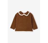 Pull col claudine bébé fille marron 9M(71CM)