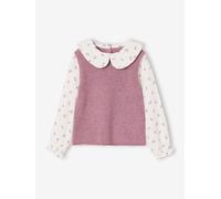 Pull col claudine lilas 3A