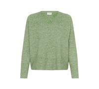 Pull col en V femme KAFFE Niel Vert 2XL
