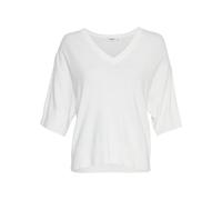 Pull col en V femme Moss Copenhagen Eslina Rachelle Blanc M/L