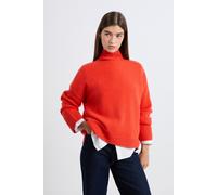 Pull col montant en cachemire - Louise Roule - S - Orange - Femme - Etam