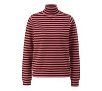 Pull col montant en mÃ©lange de viscose femme QS Rouge M