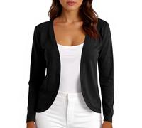 Pull Col Montant Femme Elegant de Jogging Col V Vetement Sweat Oversize Ete Gilet de Sport pour Cardigan Chic Et Elegant Grande Taille Veste a Carreaux Femme Noir L