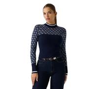 Pull col montant femme Guess Aubrey 4G Marron 2XL