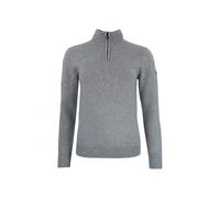 Pull Col monté demi-zip femme Peak Mountain Acharlito Gris S