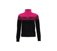 Pull Col monté demi-zip femme Peak Mountain Akar Noir XL