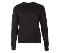 Bill Tornade Pull femme col rond uni Venise Noir Femme M