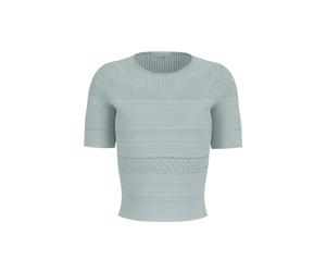 Pull col rond à manches courtes femme Guess Michelle Bleu 2XL