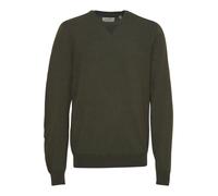Pull col rond Blend Bruton Vert M