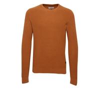 Pull col rond Blend Codford Marron M