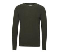 Pull col rond Blend Codford Vert XL