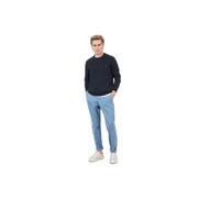 Pull col rond coton bio Timberland Williams River Bleu 2XL