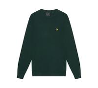 Lyle & Scott - Pull ras du cou en coton mérinos - Homme - Pulls - Vert - Taille: M