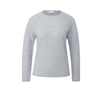 Pull col rond en mÃ©lange d'alpaga femme COMMA Bleu 44