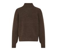 Pull col rond femme b.young Monna Marron L