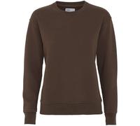 Pull col rond femme Colorful Standard Classic Organic coffee brown Marron S