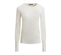Pull col rond femme Guess Blanc S